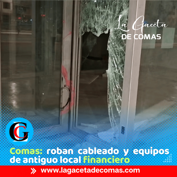 Siete delincuentes desmantelan antiguo local bancario en plena mañana en Comas