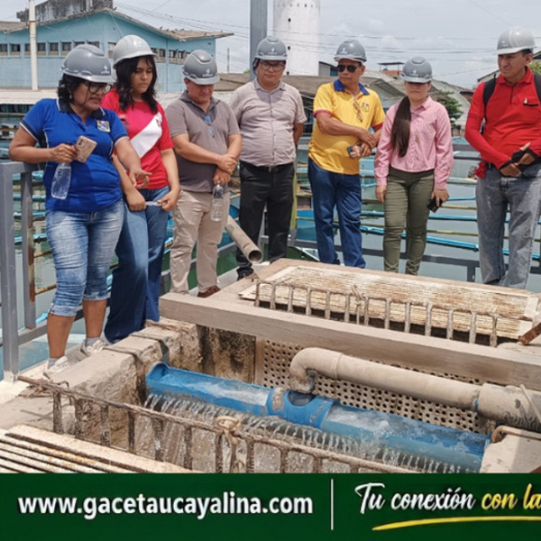 ¿Cómo se produce el agua potable? Docentes de ucayali lo descubren en un recorrido vivencial