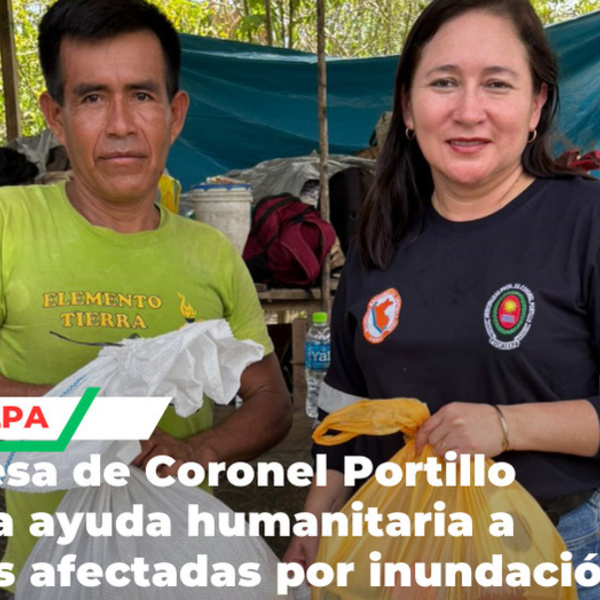 Alcaldesa entrega ayuda humanitaria a familias afectadas por inundación