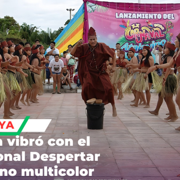 Despertar Atalayino inició carnaval con música y tradición en Atalaya