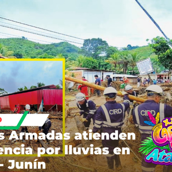 Ejército del Perú despliega apoyo urgente en Pangoa Junín
