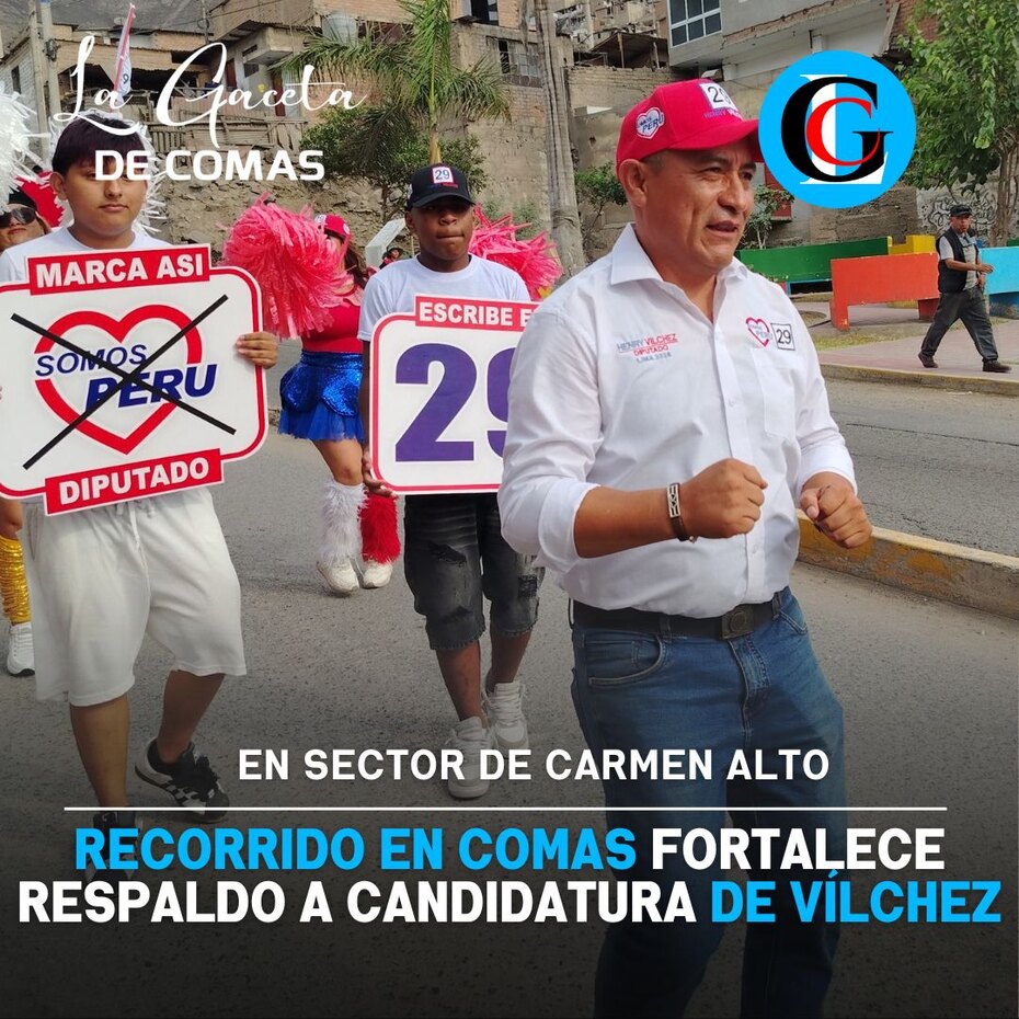 Vílchez intensifica campaña con visita a zona alta de Belaunde
