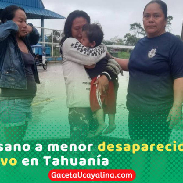 Encuentran con vida a niño desaparecido tras intensa búsqueda comunitaria en Tahuanía
