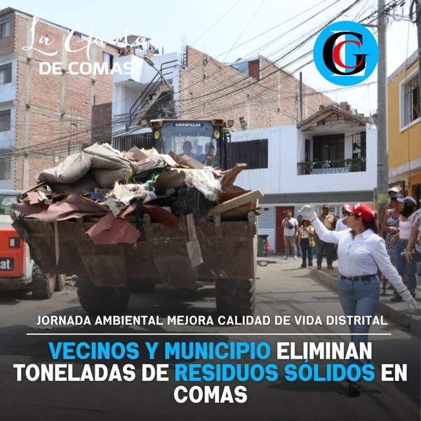 Exitosa Limpiatón Express transforma espacios públicos de Comas