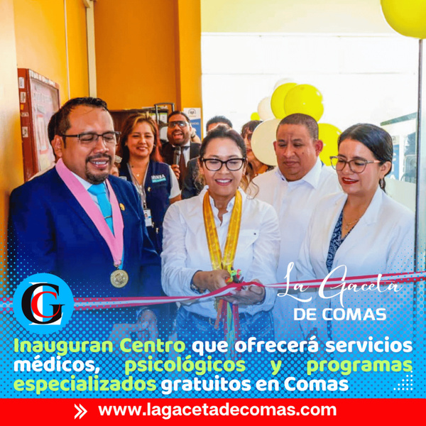 Alcaldesa Mónica Acuña inaugura centro de salud gratuito en Comas