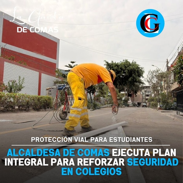 Alcaldesa Mónica Acuña impulsa plan vial para proteger escolares