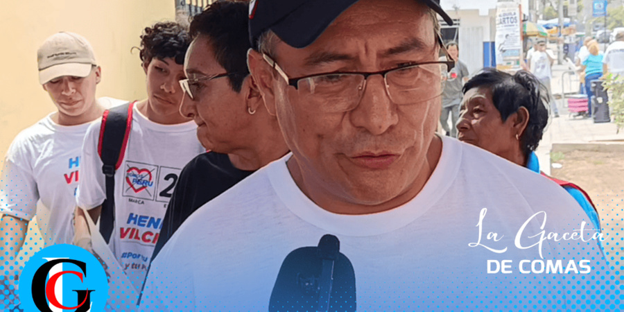 Candidato de Somos Perú Henry Vilchez refuerza mensaje con enfoque en inclusión