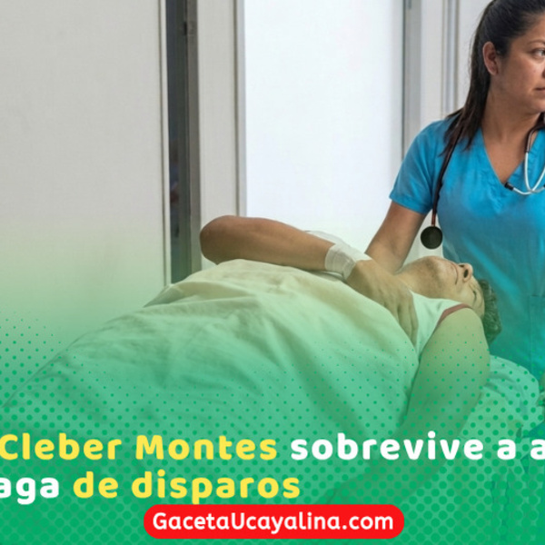 Foto: Alcalde de Curimaná ingresando a la Clínica Las Américas II