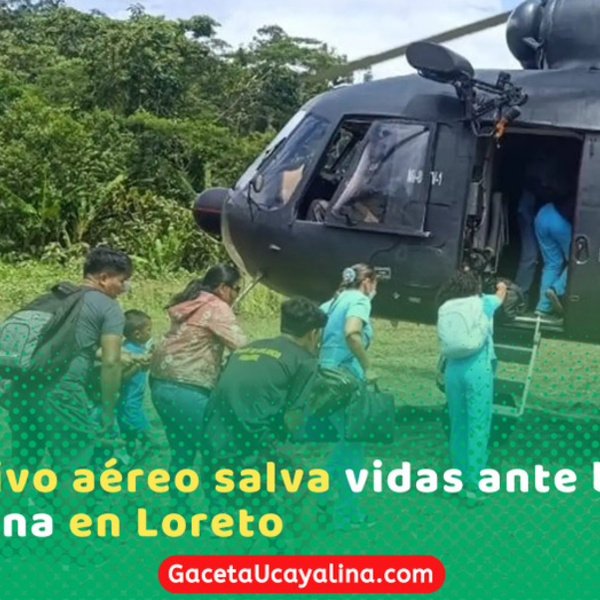 FAP evacúa pacientes por brote de tos ferina en Loreto
