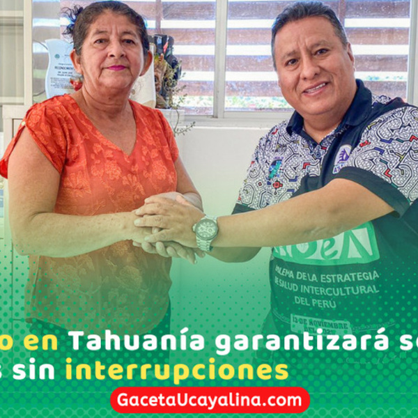 Red Integrada de Salud Atalaya fortalece centro de salud con paneles solares en Tahuanía