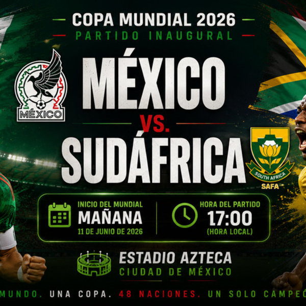 México y Sudáfrica inauguran mañana el esperado Mundial de fútbol