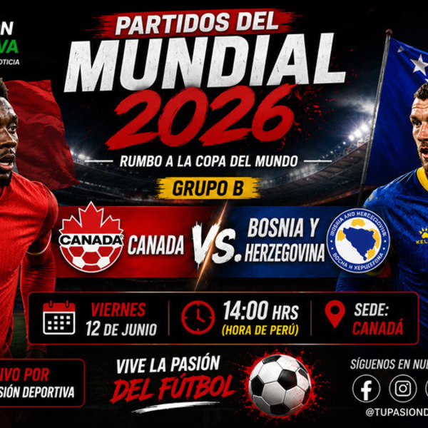 Canadá y Bosnia miden fuerzas hoy en la Copa Mundial a las 14:00 hora del Perú