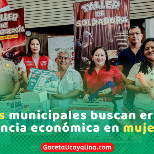 Alcaldesa Janet Castagne impulsa el emprendimiento textil y gastronómico en Pucallpa