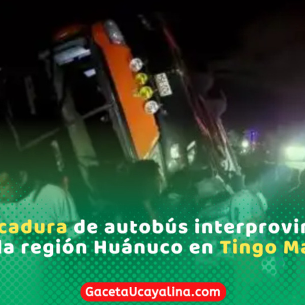 Despiste de bus en la Carretera Central deja 11 fallecidos en Tingo María