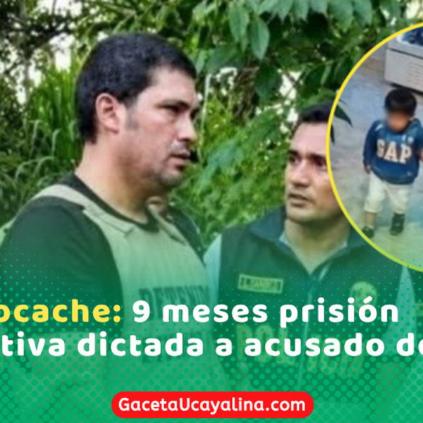 Prisión preventiva por doble crimen en Tocache