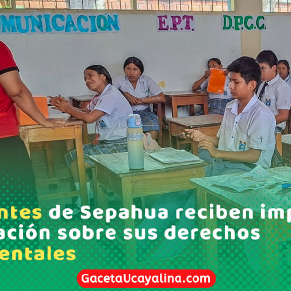 DEMUNA promueve la protección de la niñez con un taller formativo en Sepahua