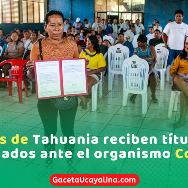 Municipio de Tahuanía entrega ciento dos títulos de propiedad legal