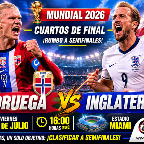 Noruega e Inglaterra chocan hoy por pase a semifinales mundialistas