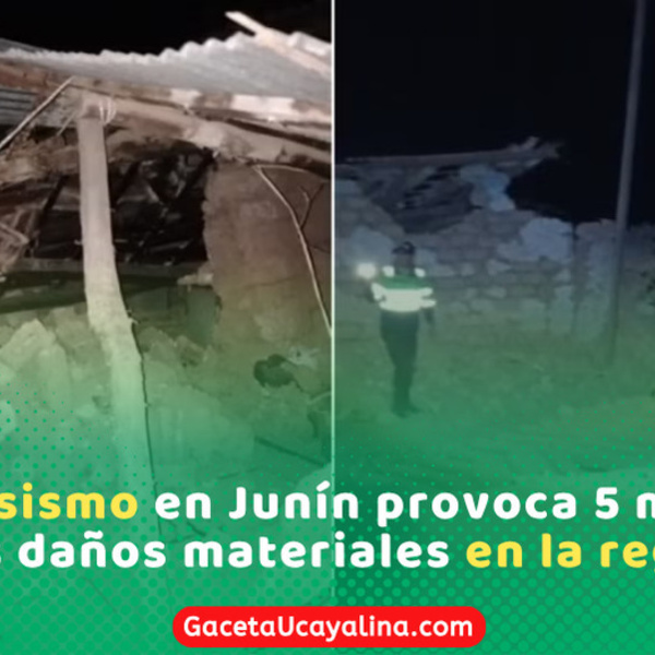 Sismo de magnitud 5.1 deja cinco muertos en Junín