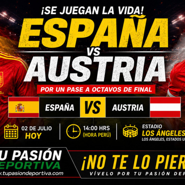 Selección española enfrenta a Austria en dieciseisavos del Mundial 2026