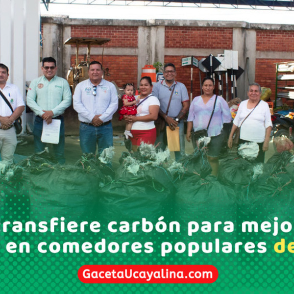 GOREU entrega carbón para fortalecer comedores populares en Atalaya