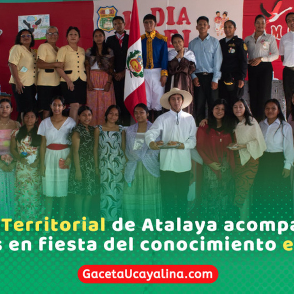 Estudiantes de Atalaya destacan aprendizajes en el Día del Logro