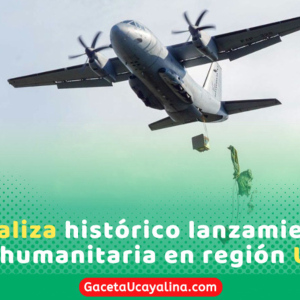 “Alas de Esperanza” de la FAP llevó ayuda humanitaria a Purús