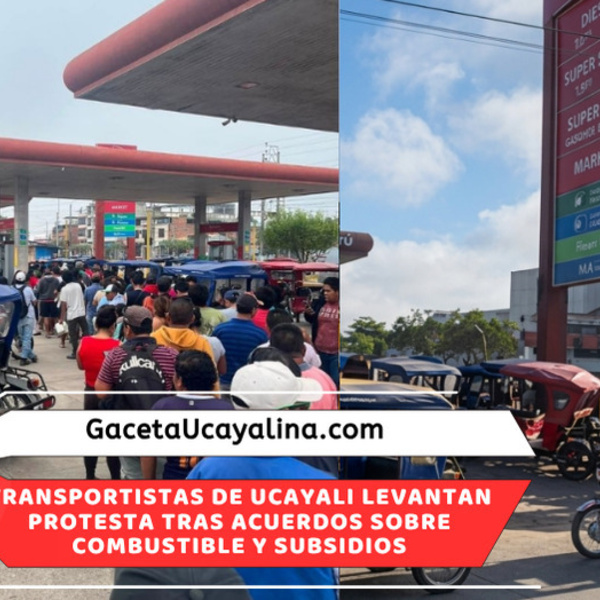 Ucayali levanta paro tras acuerdos con dirigentes de transportistas