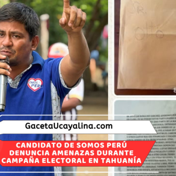 Otto Robalino denuncia amenazas contra él y su familia en Tahuanía