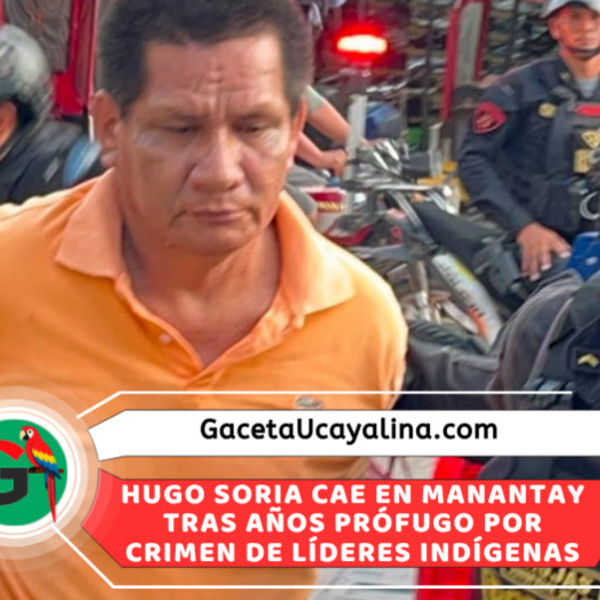 Capturan a condenado por asesinato de cuatro líderes indígenas de Saweto