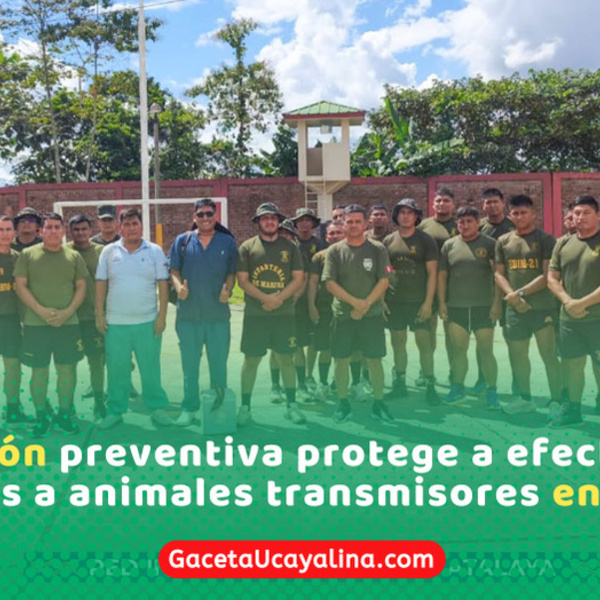 Atalaya vacuna personal militar para prevenir contagios de rabia
