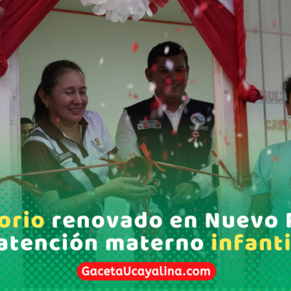 MPCP entrega consultorio renovado para madres y niños en Pucallpa