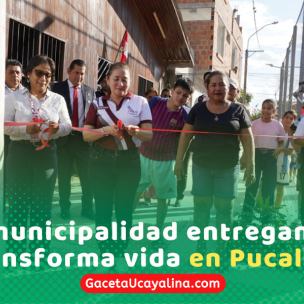 Inauguran moderno parque en A.H. Los Olivos tras histórica inversión privada en Pucallpa