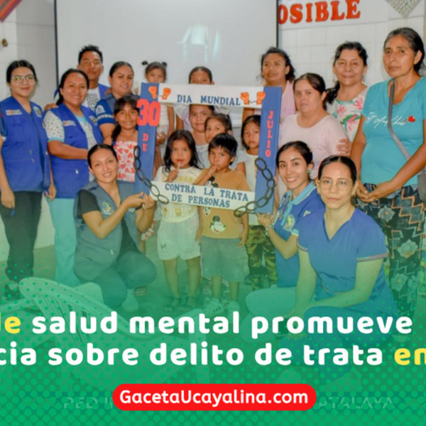 Atalaya impulsa jornada preventiva contra trata de personas en usuarios