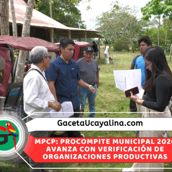 La Municipalidad Provincial de Coronel Portillo verifica en campo planes de negocio del Procompite.