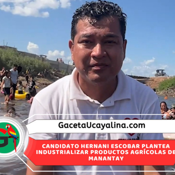 Hernani Escobar propone impulsar turismo y agricultura durante gestión municipal