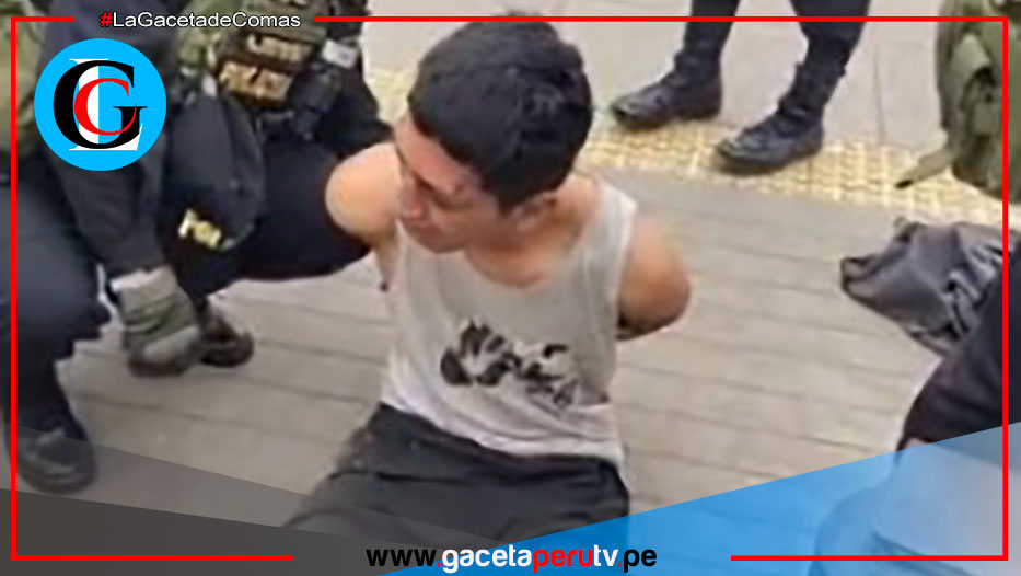 Delincuente roba billetera y es capturado por serenos en Comas