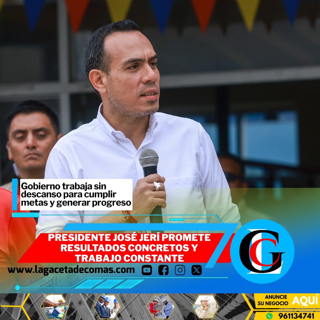 Presidente José Jerí promete resultados concretos y trabajo constante