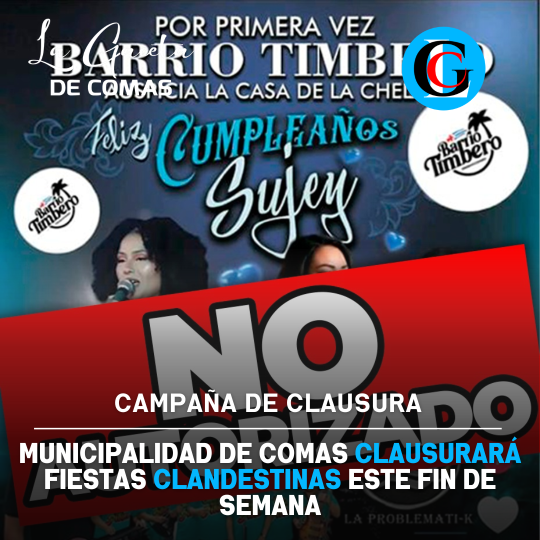 Municipalidad de Comas clausurará fiestas clandestinas este fin de semana