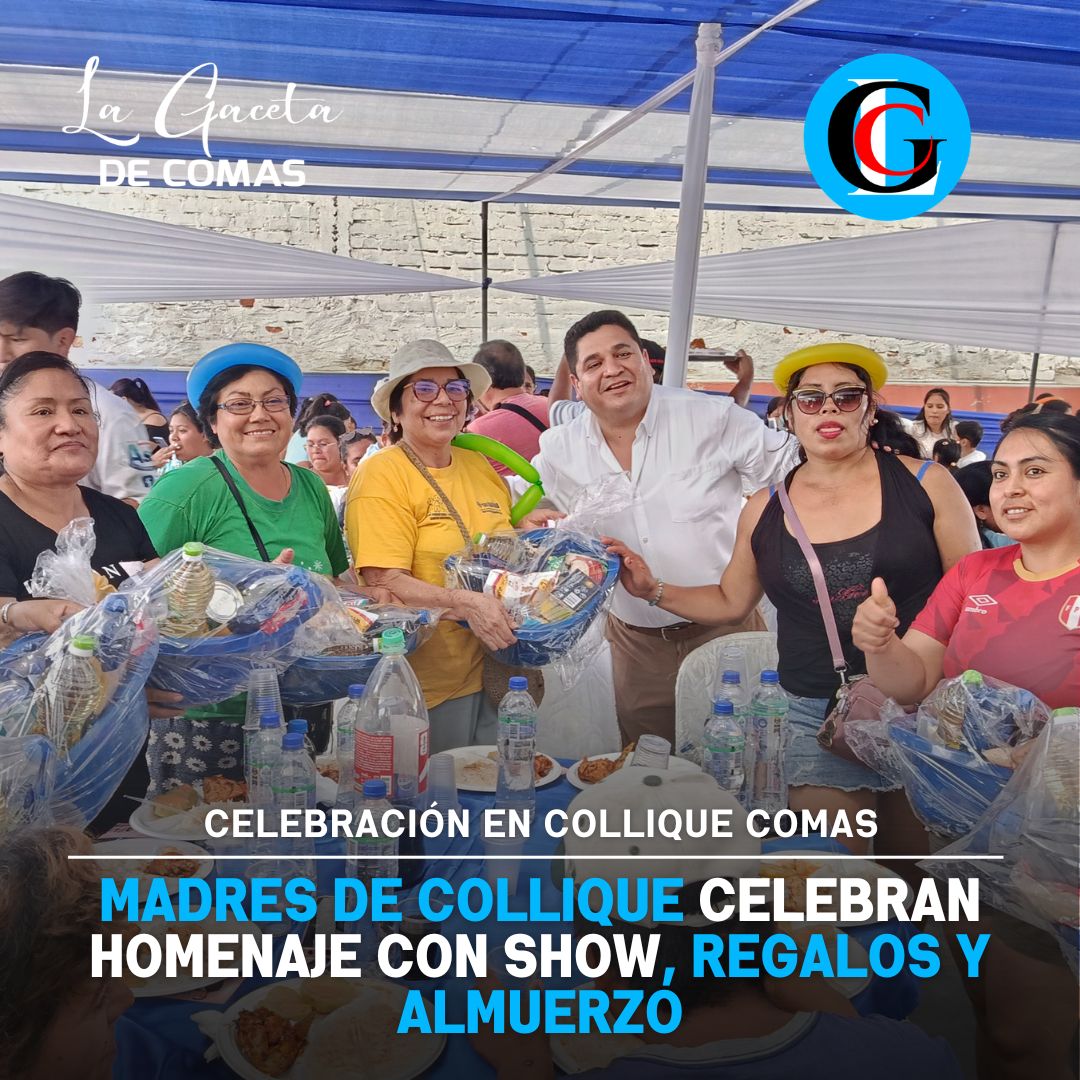 Lucio Deza homenajea a 500 mujere de Collique con show en su Día