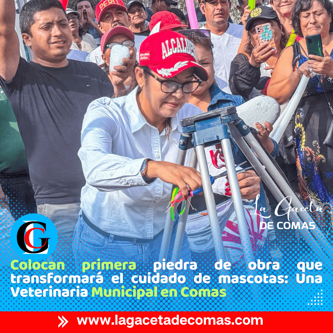 Alcaldesa coloca Primera Piedra de Veterinaria municipal en Comas