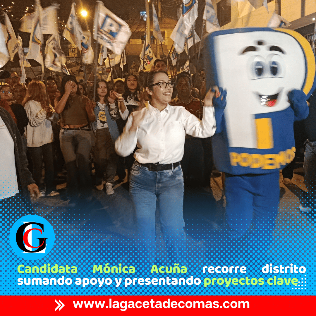 Mónica Acuña presenta propuestas clave rumbo a alcaldía de Comas